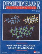 Reproduction humaine et hormones, Septembre 1998