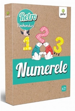 Retro Flashcard: Numerele