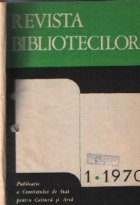 Revista bibliotecilor Colectie 1970
