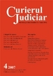 Revista Curierul Judiciar nr.4/2007 (Aprilie 2007)