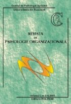 Revista de psihologie organizationala. Vol. I, nr. 3-4, 2001
