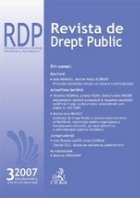 Revista Drept Public 3/2007
