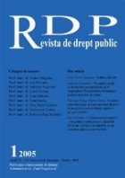 Revista Drept Public 1/2005
