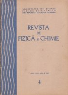 Revista de fizica si chimie, Aprilie 1981