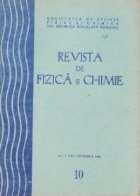 Revista de fizica si chimie, Octombrie 1985