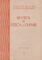 Revista de Fizica si Chimie, Iulie 1982