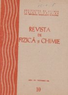 Revista de Fizica si Chimie, Octombrie 1982