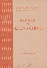 Revista de Fizica si Chimie, Martie 1986