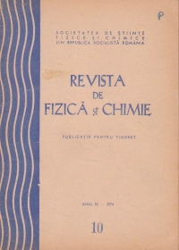 Revista de fizica si chimie, Octombrie 1974