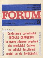 Revista Invatamintului Superior - Forum, Nr. 9/1981