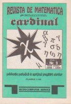 Revista matematica Cardinal 3/1992 1993