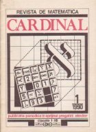 Revista matematica Cardinal 1/1990 (clasele
