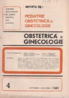 Revista de Obstetrica si Ginecologie, Octombrie-Decembrie, 1989