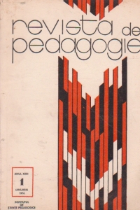 Revista de pedagogie, Ianuarie 1974