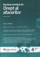 Revista romana de drept al afacerilor nr. 4/2009
