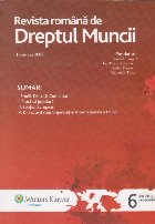 Revista romana de dreptul muncii, nr 6/2011