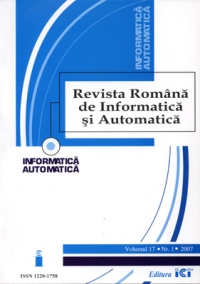Revista Romana de Informatica si Automatica (RRIA) - 4 nr/an (2008)