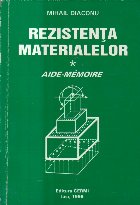 Rezistenta Materialelor - Aide Memoire (Diaconu)