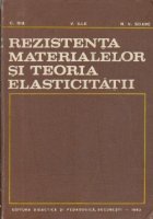 Rezistenta materialelor si teoria elasticitatii