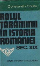 Rolul taranimii in istoria Romaniei (sec XIX)
