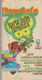 Romania - Harta Autoturistica