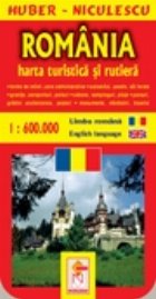 Romania Harta turistica rutiera 1:600