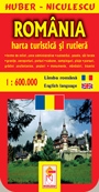 Romania. Harta turistica si rutiera, 1:600 000