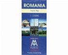 Romania Harta turistica (Scara: 1:1150000/dim