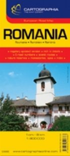 Harta rutiera Romania