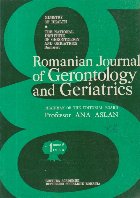 Romanian Journal of Gerontology and Geriatrics, Tome 5, No. 1/1984
