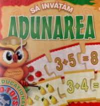 Sa invatam adunarea (36 piese, 4-6 ani) - Puzzle educativ