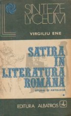 Satira Literatura Romana Studiu antologie
