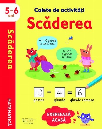 Scăderea : caiete de activităţi