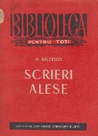 Scrieri alese Balcescu