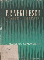 Scrieri inedite Problema cunoasterii