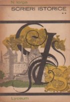 coperta Scrieri istorice, Volumul al II-lea