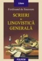 coperta Scrieri de lingvistica generala