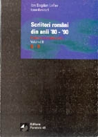SCRIITORI ROMANI DIN ANII 80-90. DICTIONAR BIOBIBLIOGRAFIC. VOL. II. LITERELE G-O