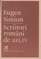 coperta Scriitori romani de azi, IV