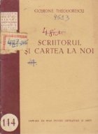 Scriitorul si cartea la noi