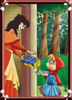 Scufiţa Rosie - 8  planse A4 Scufiţa Rosie - 8  planse A4