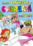 Scufita Rosie (lipeste 8 PUZZLE si Coloreaza)