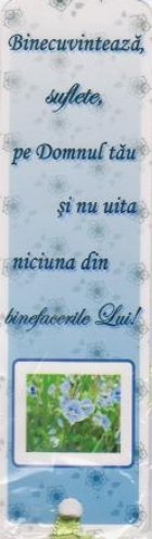 Semn de carte Binecivanteaza suflete, pe Domnul tau si nu uita nici una din binefacerile Lui