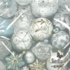 Servetele Globuri de Craciun (Set 20 buc.)