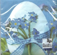 Servetele de Paste - Ou de Paste decor flori (Set 20 buc.)