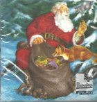 Servetele Sac Cadouri Mos Craciun (Set 20 buc.)