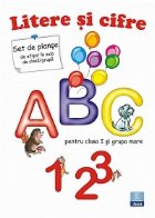 Set litere cifre Planse pentru