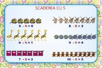 Set 8 planse Scaderea 0-10