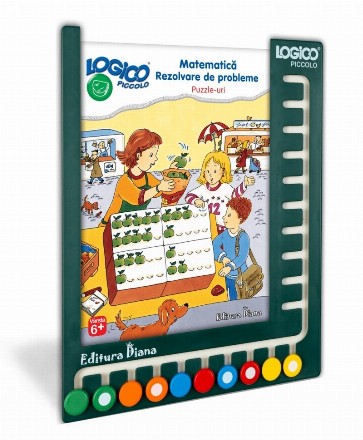 Set cu tablita. Matematica. Rezolvare de probleme. Puzzle-uri