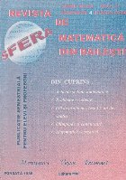 Sfera Revista matematica din Bailesti